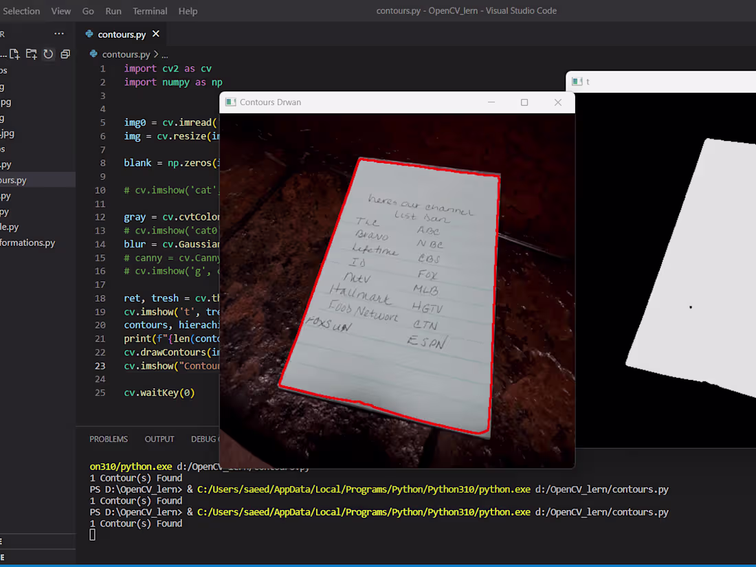 Cover image for CamScanner/AdobeScan Clone using Python