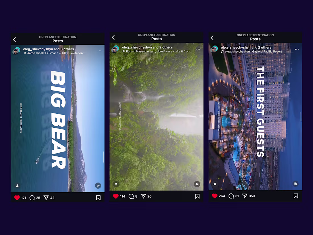 Cover image for Travel Video Series – Editing & Motion Design