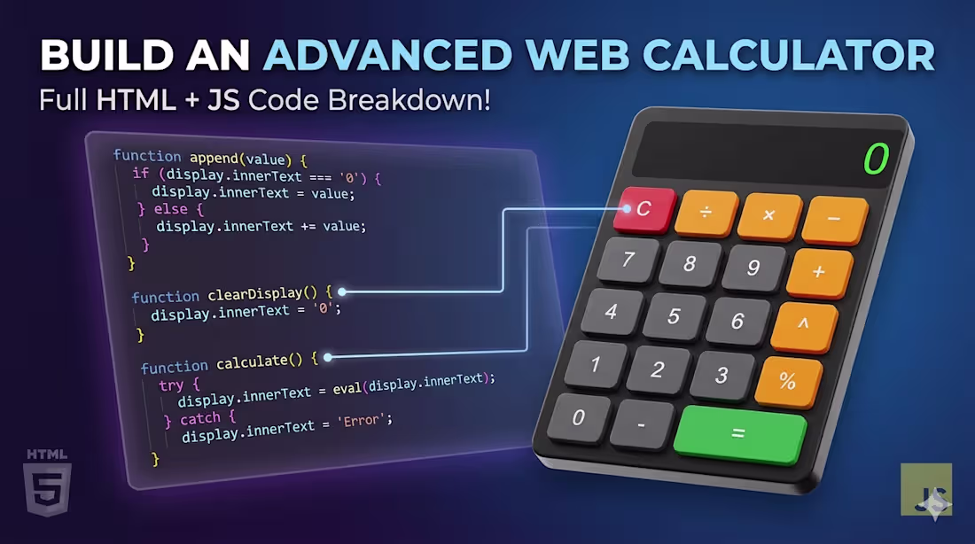 Cover image for This is a Web Calculator