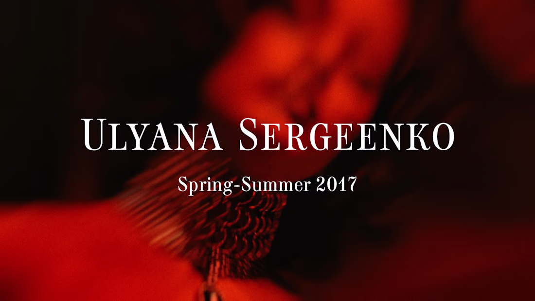 Cover image for Ulyana Sergeenko SS17 for Vogue Russia on Vimeo