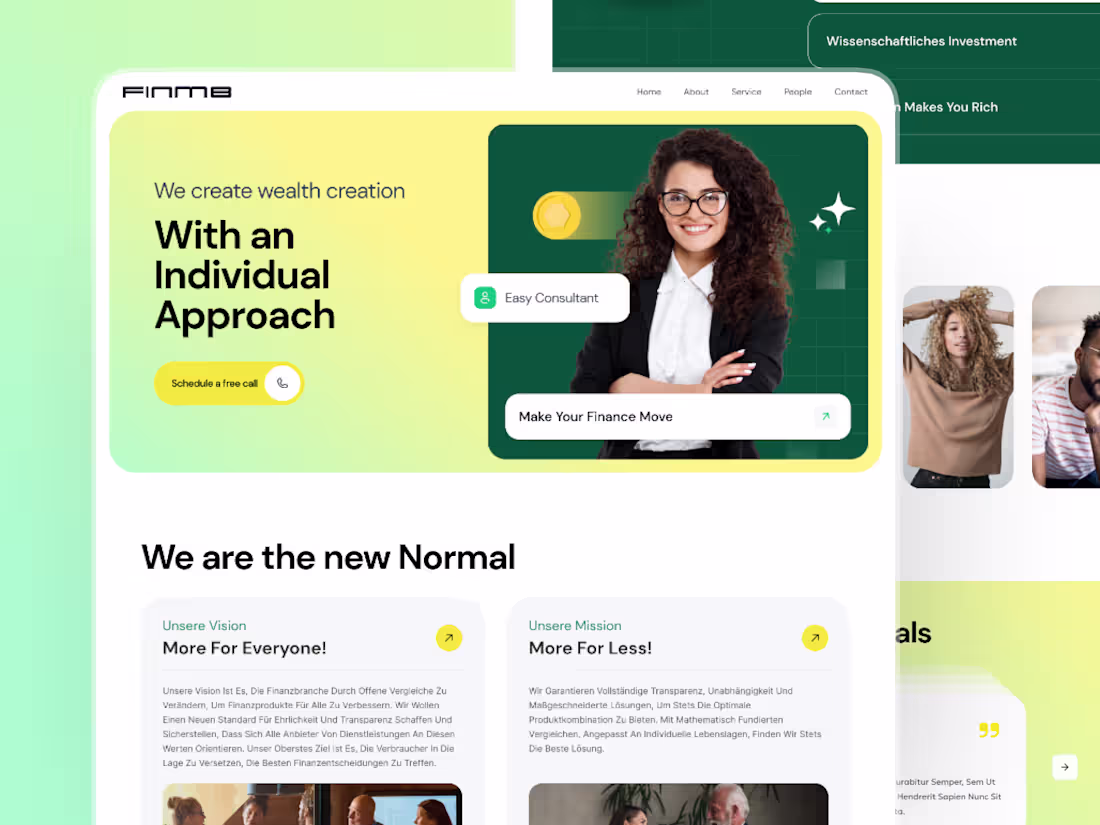 Cover image for Website UI Design