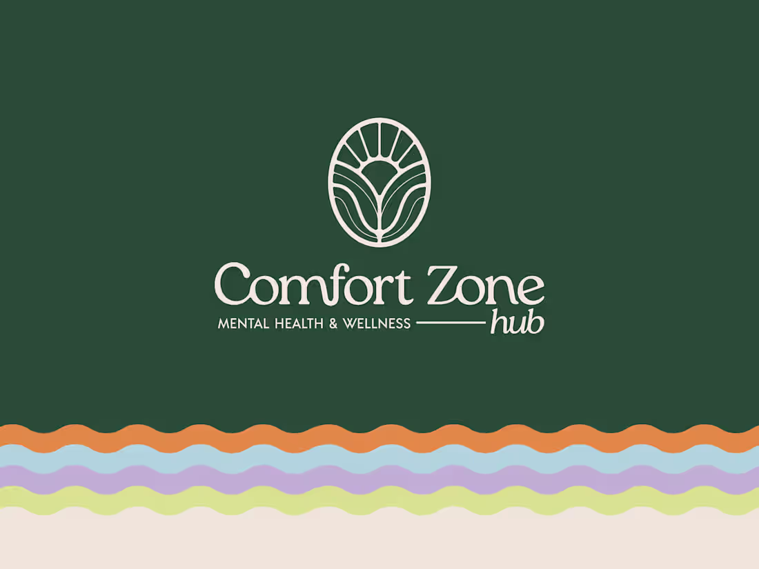 Cover image for Comfort Zone Hub Visual Identity Design
