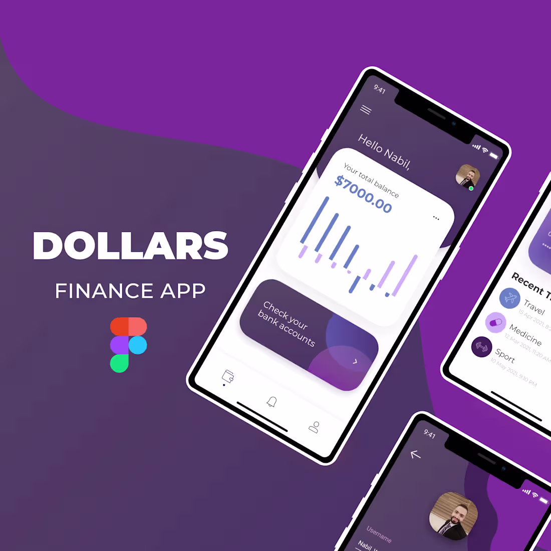 Cover image for Dollars Finance App