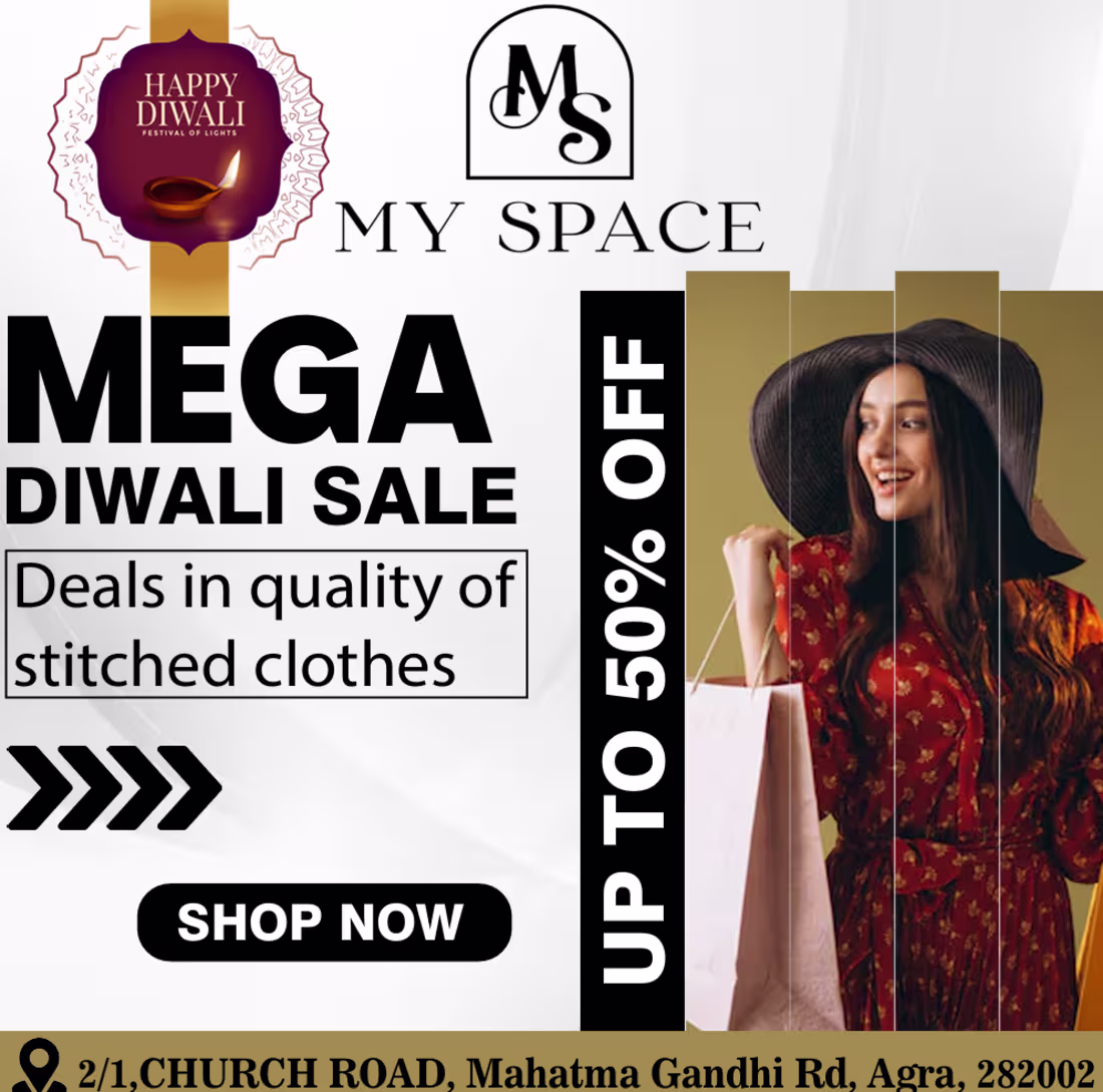 Cover image for Mega Diwali Sale Design for