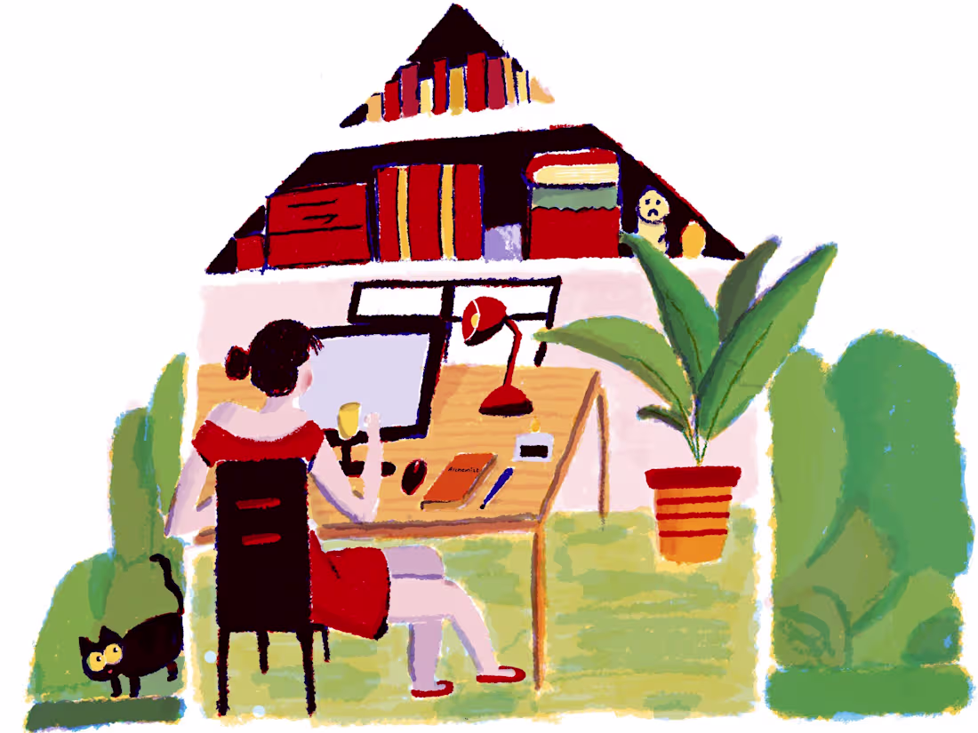 Cover image for Freehand illustration