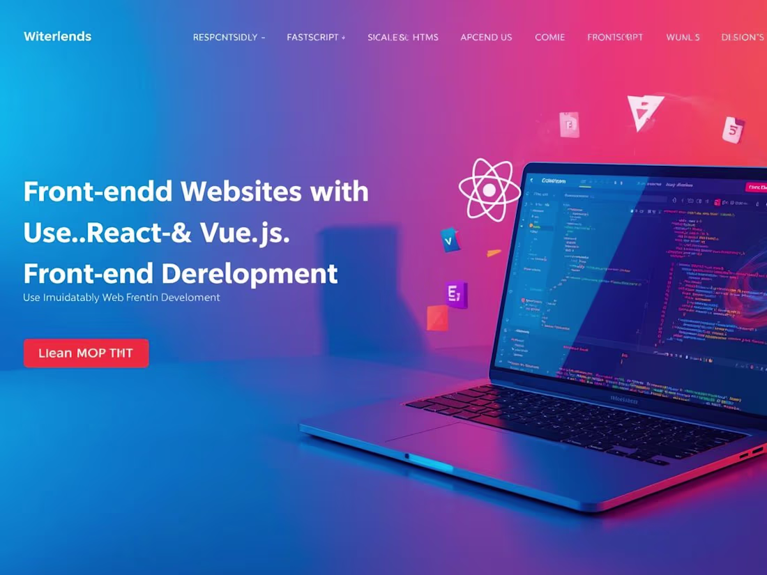 Cover image for Expert frontend developer: React, Vue, Next.js, responsive UI