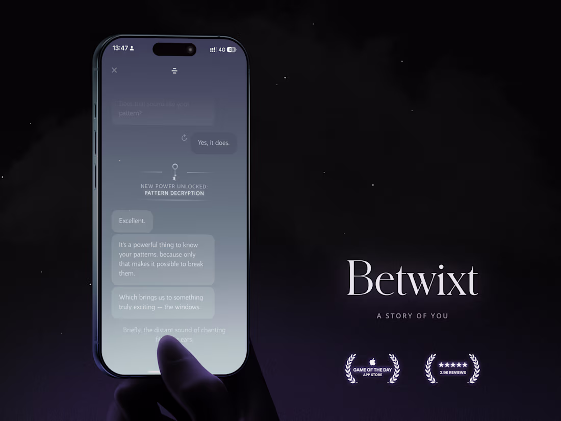 Cover image for Betwixt - iOS & Android App