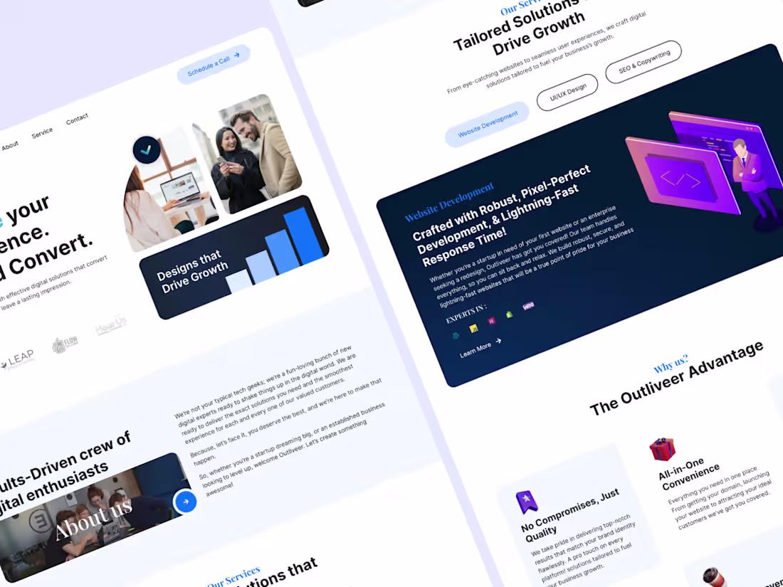 Cover image for Custom Webflow Design and Development