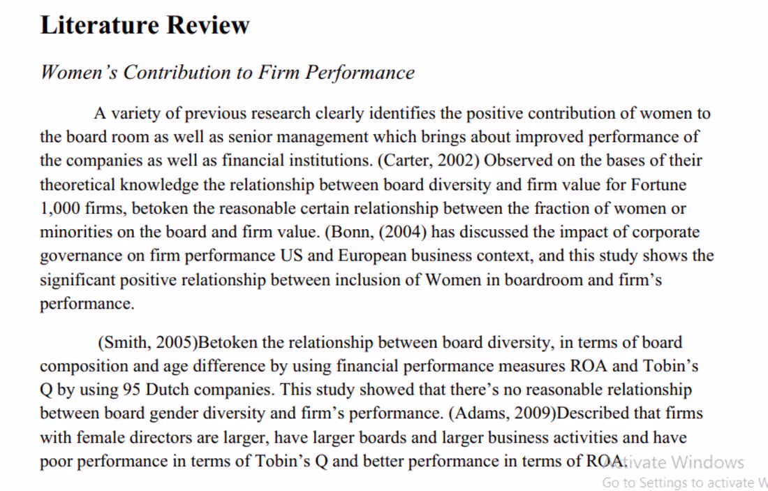 Cover image for I wrote literature review for