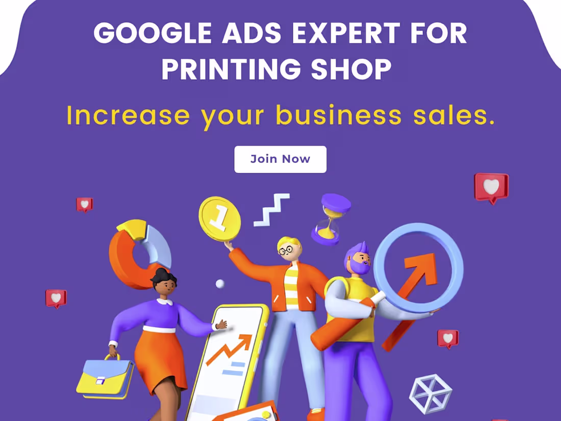 Cover image for Print Shop Google Ads Expert