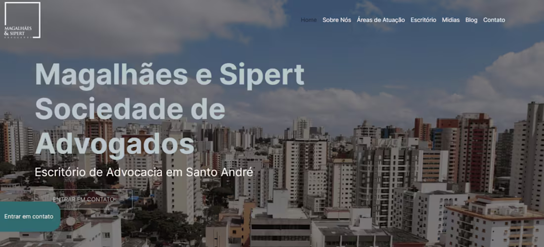 Cover image for Premium Legal Institutional Platform: Magalhães