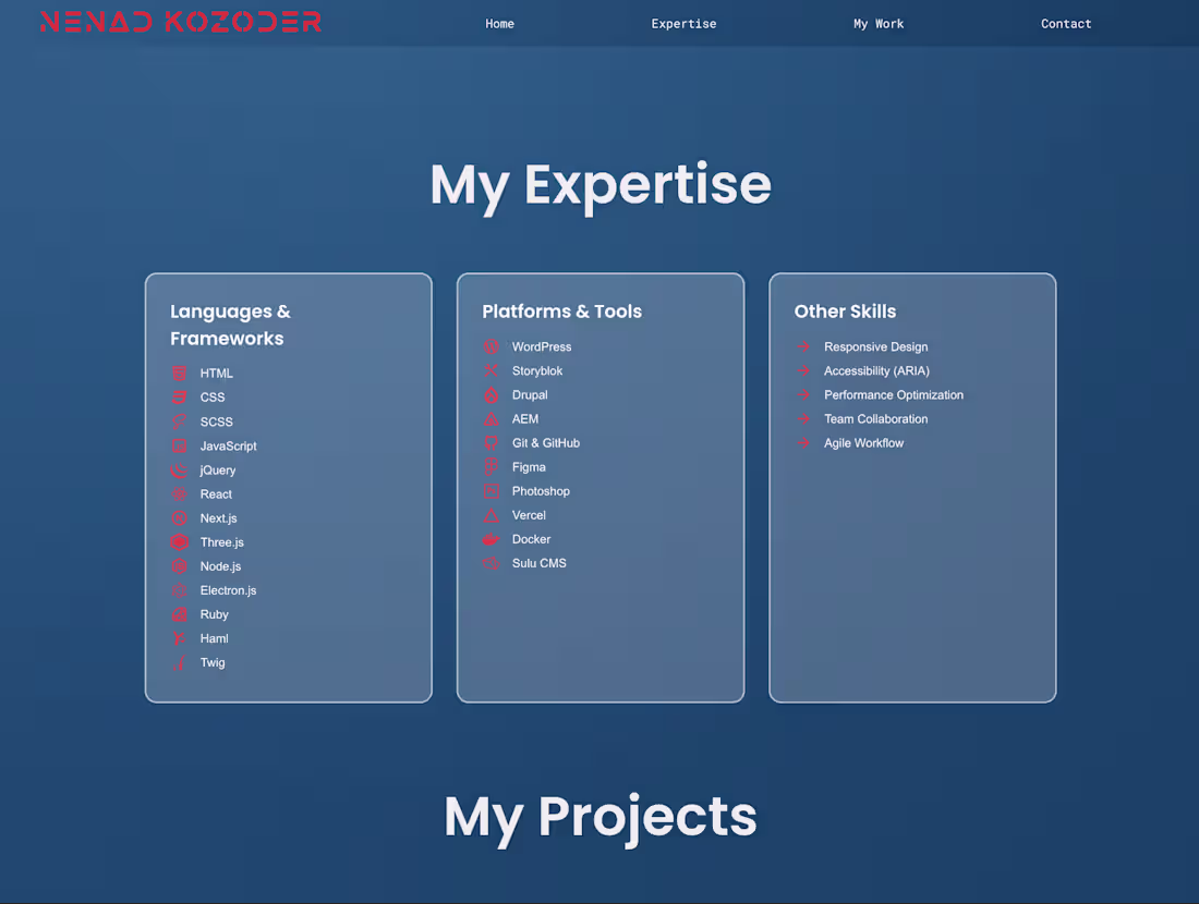 Cover image for Nenad Kozoder – Senior Frontend Developer