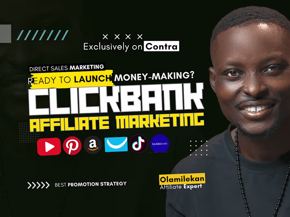 Cover image for I will do autopilot clickbank affiliate marketing sales funnel