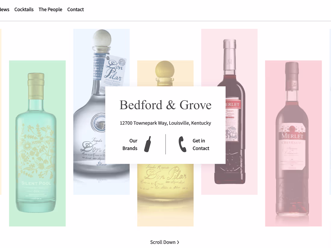 Cover image for Bedford & Grove