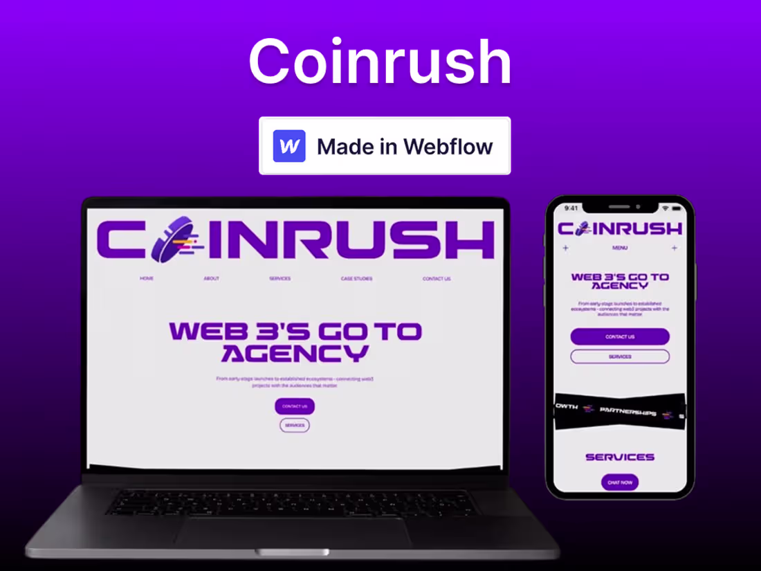 Cover image for Web3 Marketing Agency's Landing Page