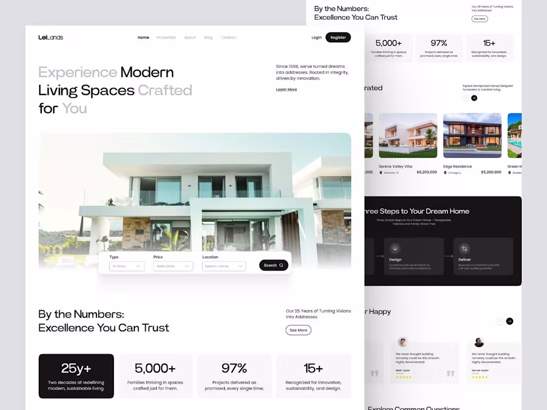 Cover image for Landing page design