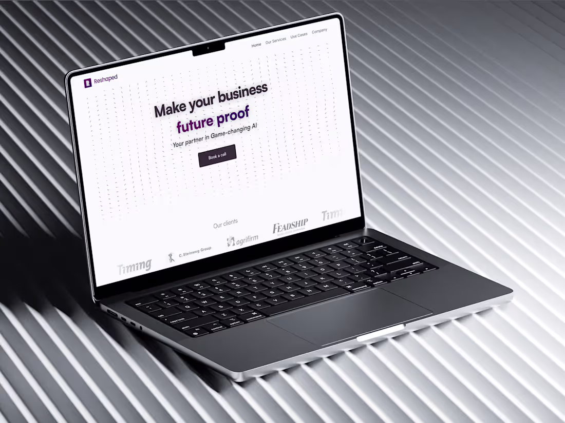 Cover image for Reshaped AI Consultancy