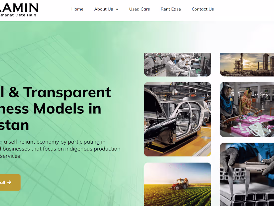 Cover image for Zaamin Pakistan – Halal & Transparent Business Investments