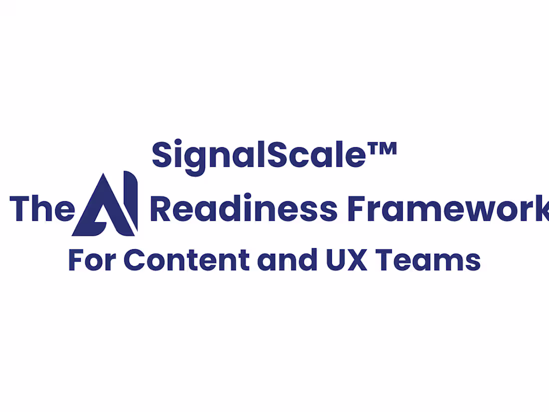 Cover image for SignalScale™ AI Readiness Diagnostic Model