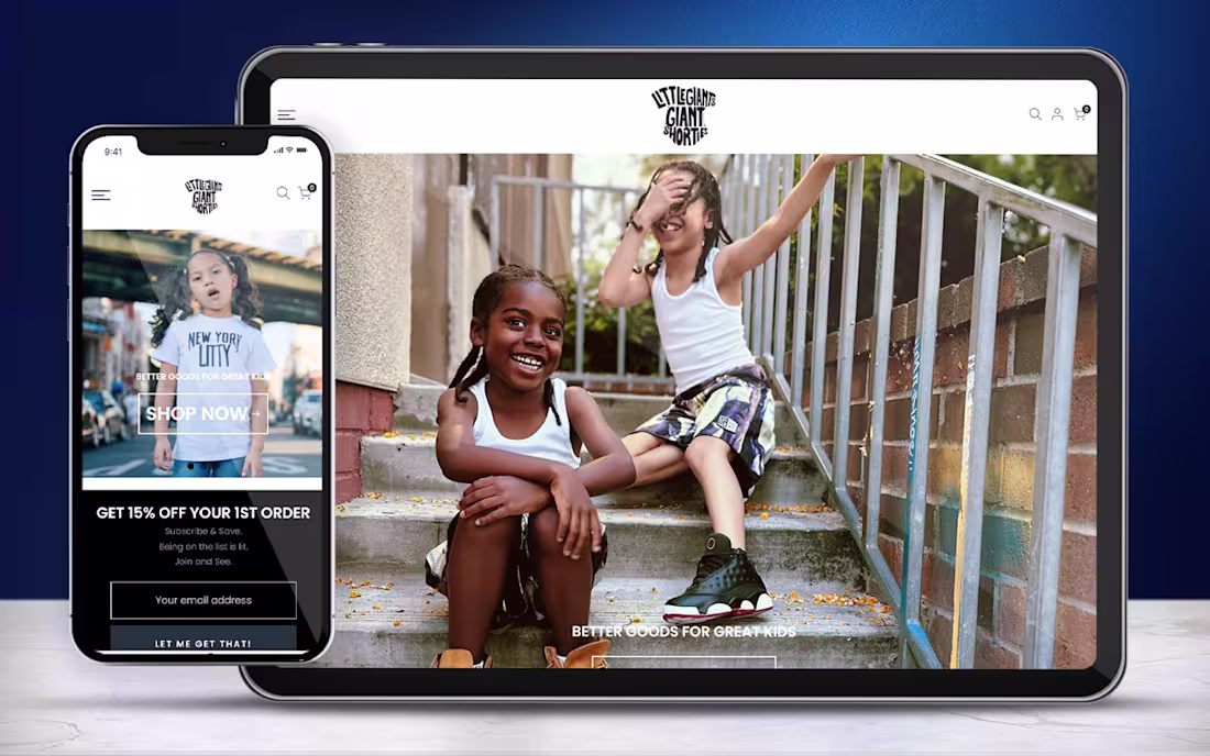 Cover image for Little Giants Kidswear