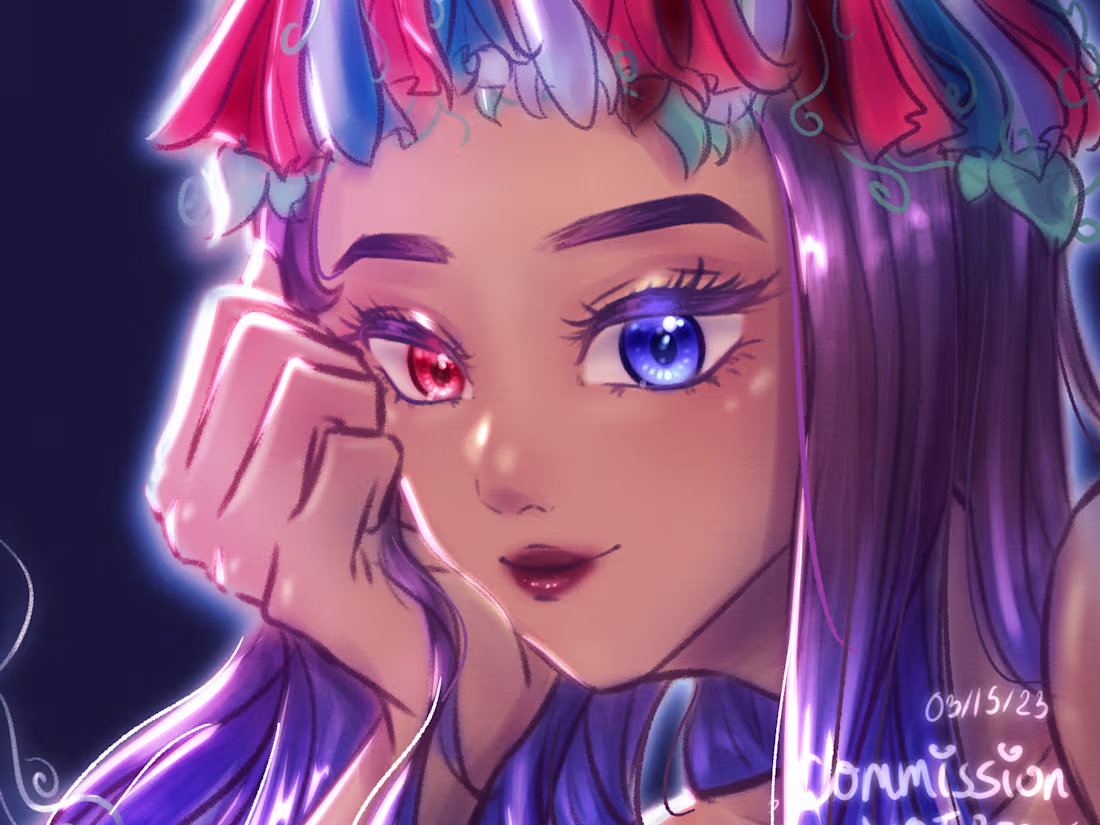 Cover image for Illustrated Commission for an anonymous client