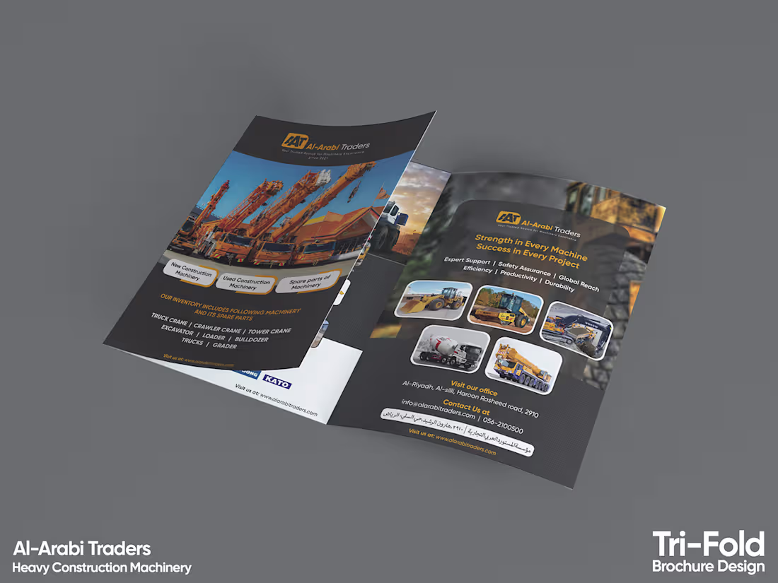 Cover image for Tri-Fold Brochure design on Behance