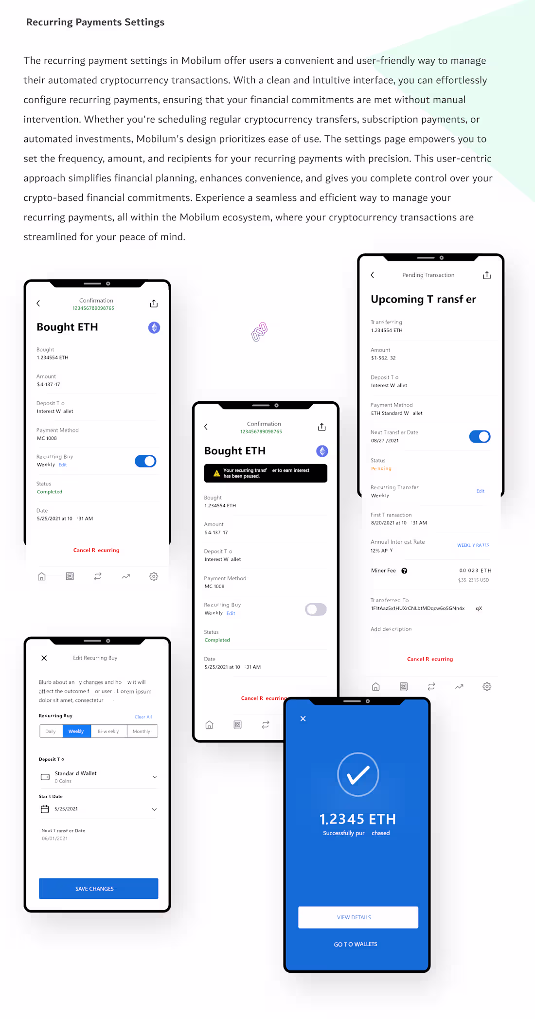 Cover image for Mobilum Cryptocurrency App