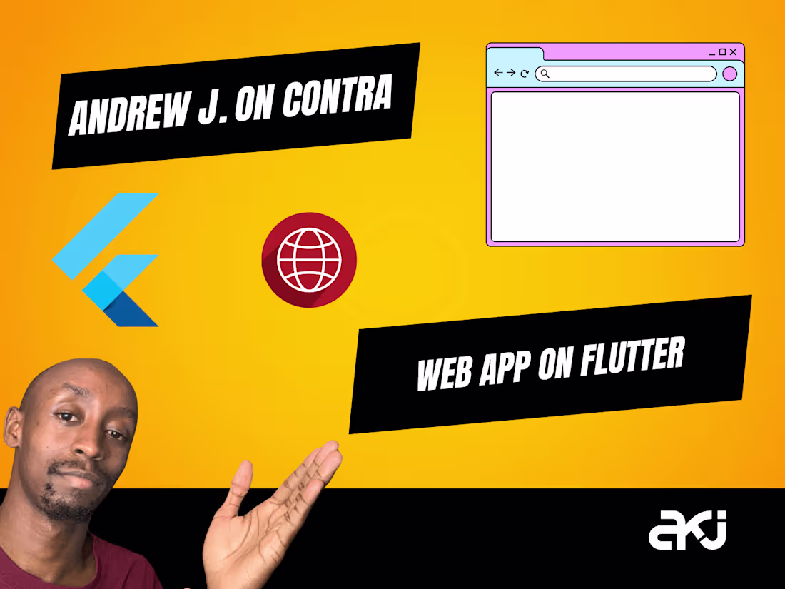 Cover image for Flutter Web App