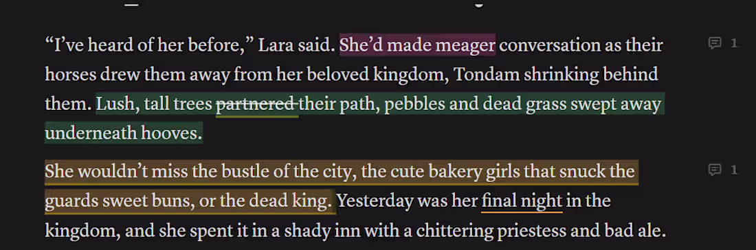 Cover image for Project.Grimsworn - Fluidity & Line Edits