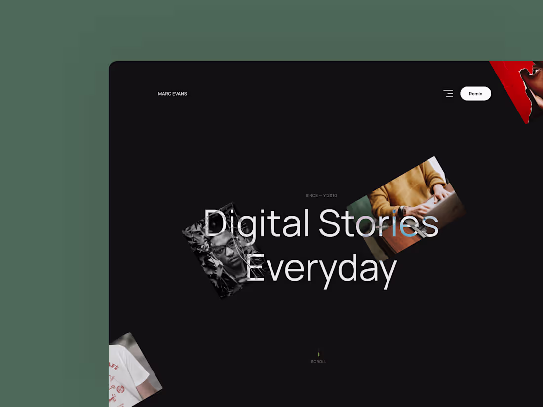 Cover image for Gerro — Free Minimal Portfolio Template Design