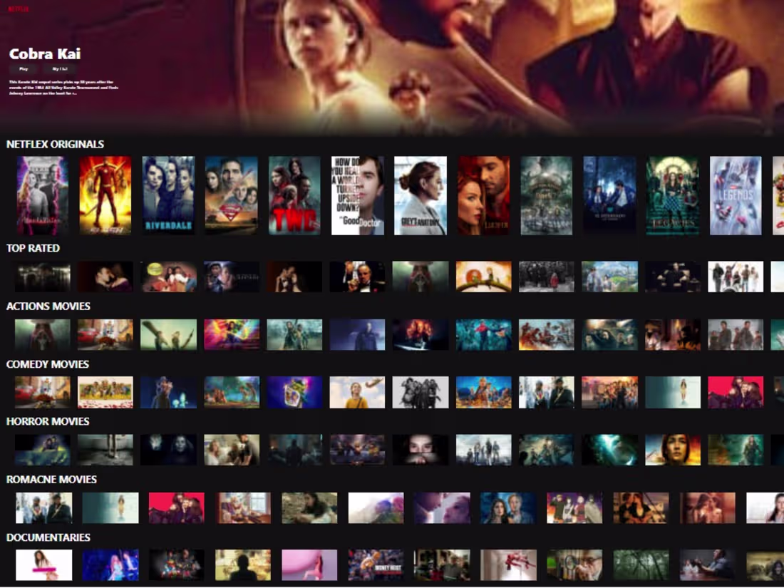 Cover image for Netflix clone