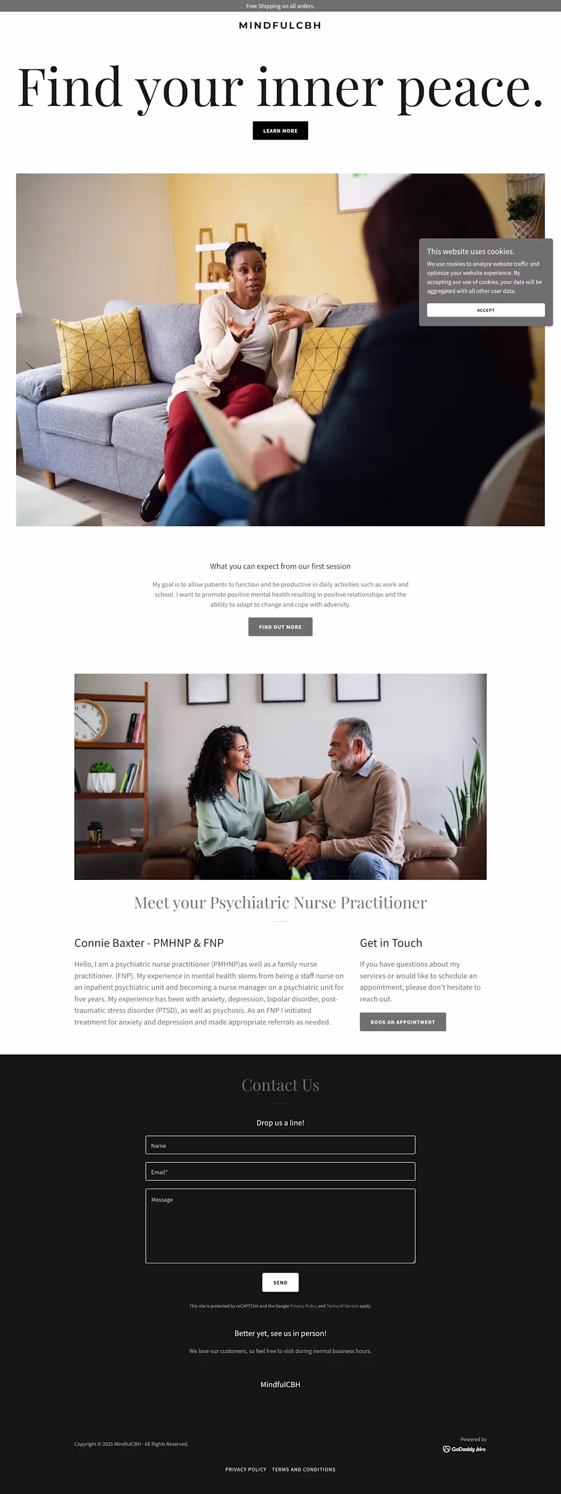 Cover image for Another simple yet affect landing page -- see the theme of "...
