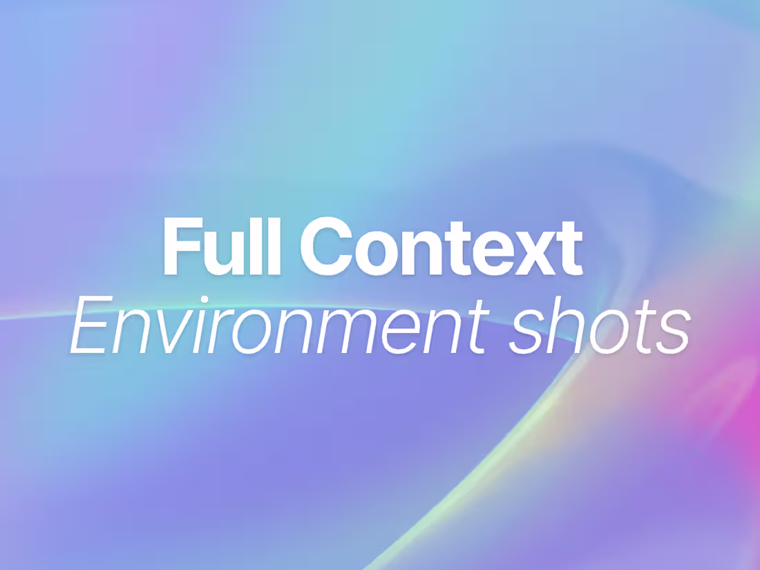 Cover image for 3D Product Visualization - Full Environmental Renders