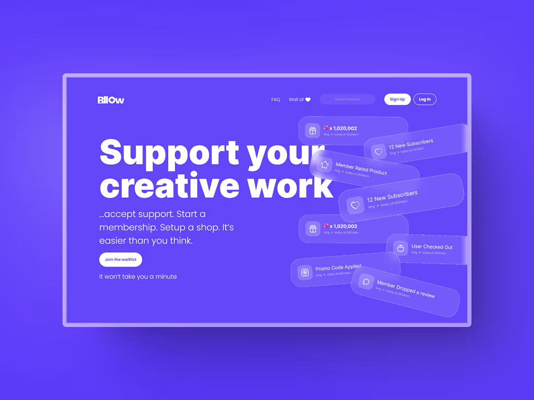 Cover image for Bllow