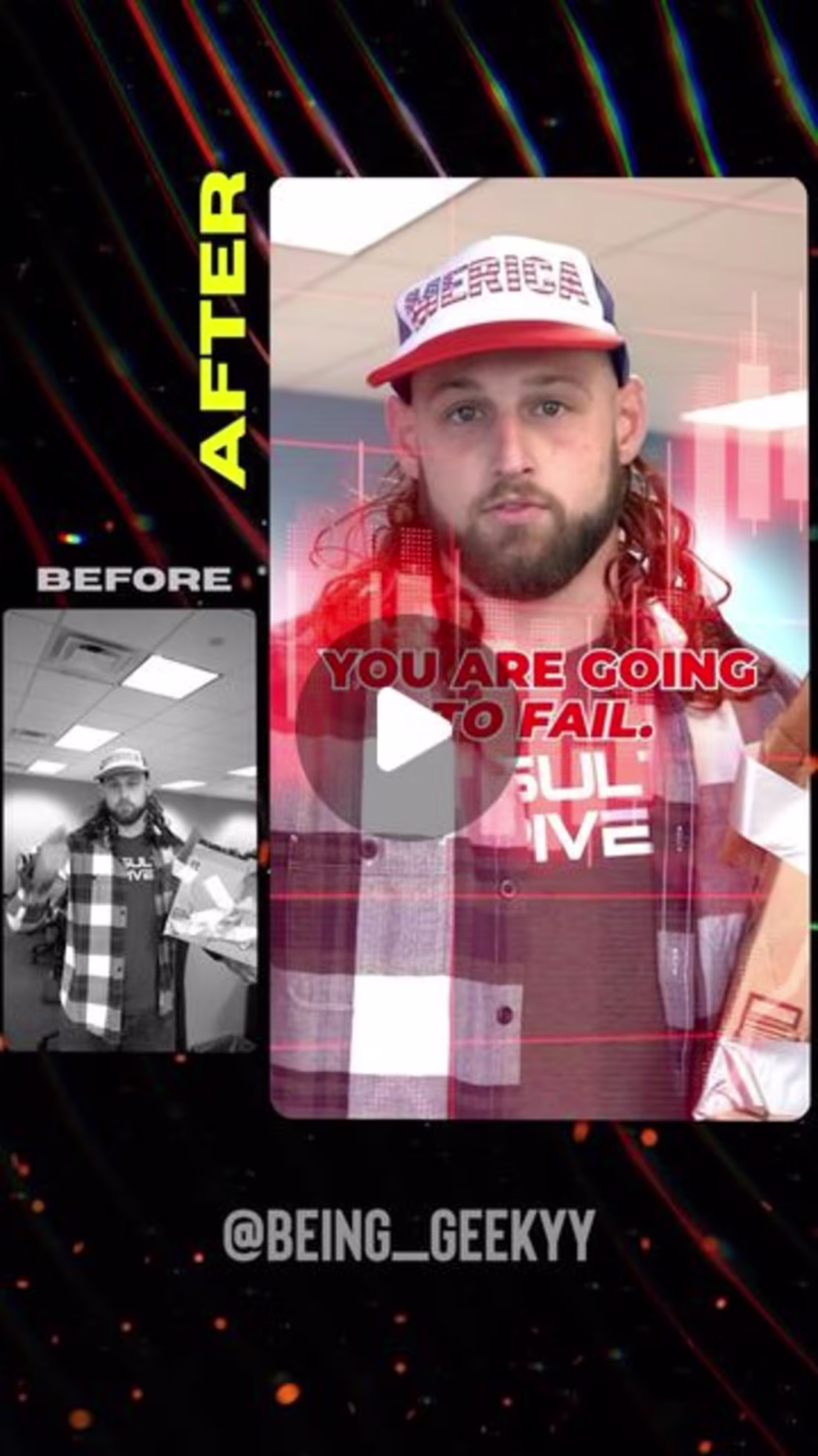 Cover image for Sahil Gondhedekar on Instagram : "Before v/s After edit"