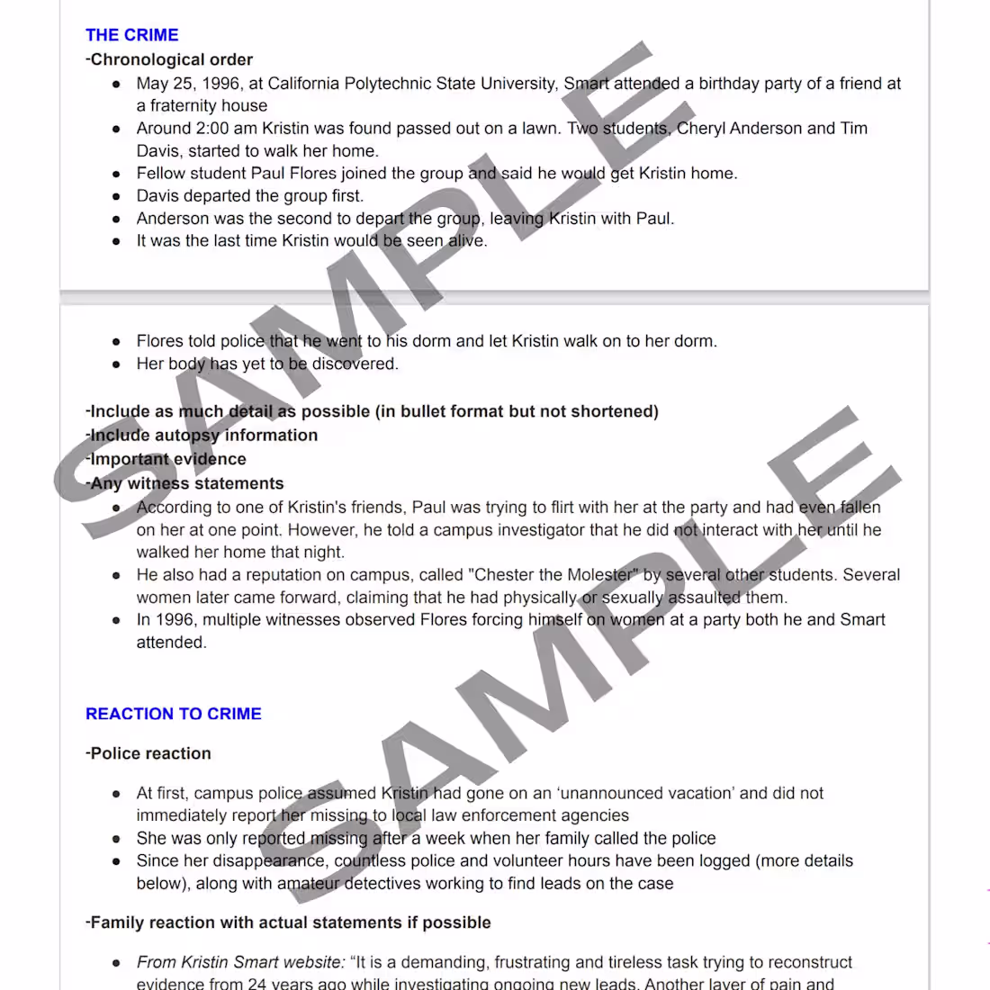 Cover image for True Crime Research