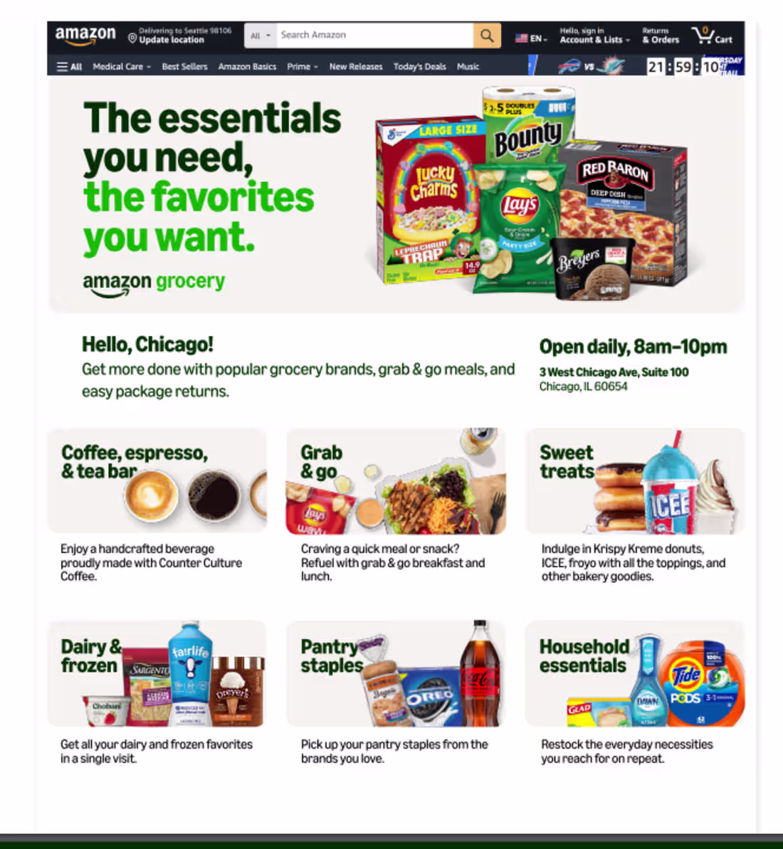 Cover image for Email, promotional, web & signage/menu