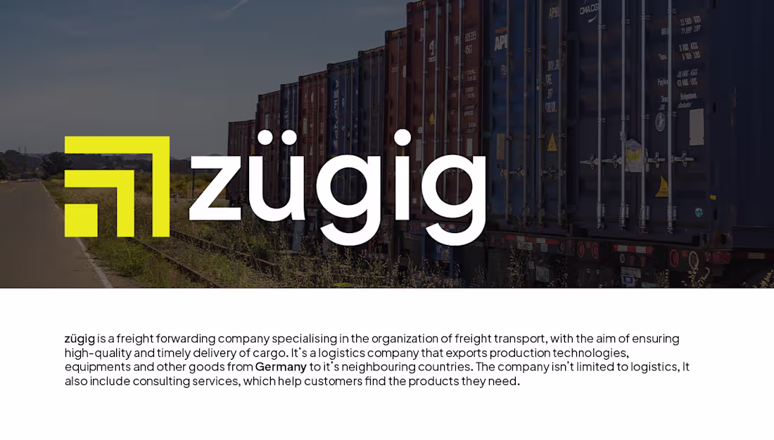 Cover image for zügig Brand Identity Design :