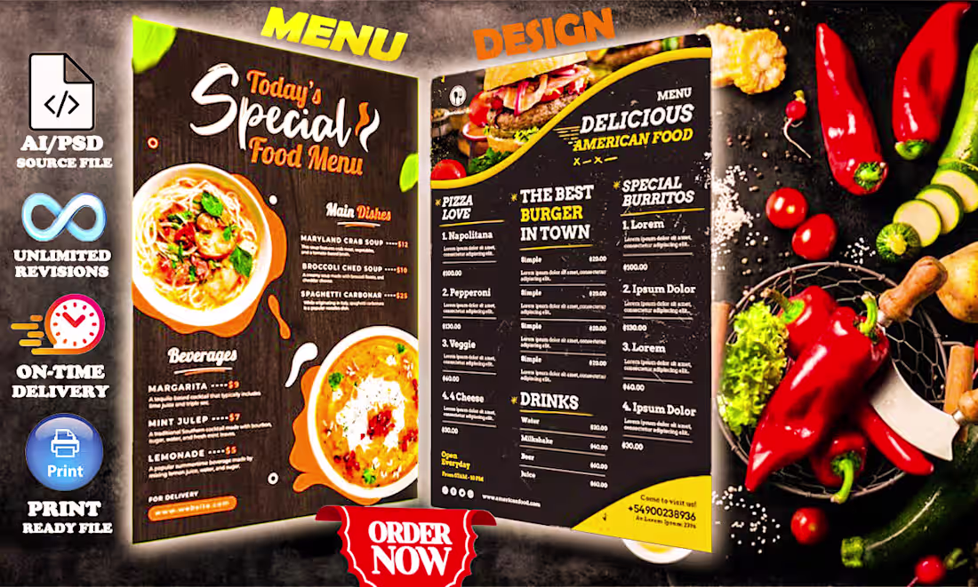 Cover image for Watch My Menu Design