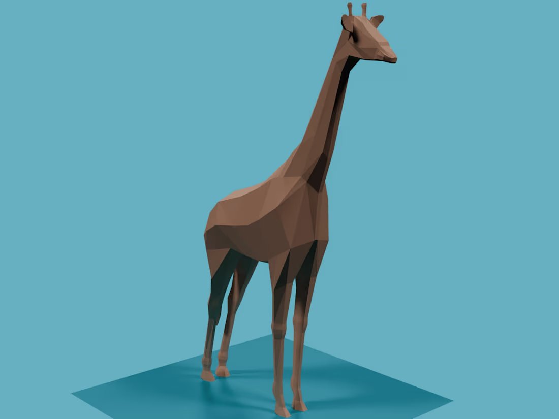 Cover image for I will model any low poly 3D model you would like.