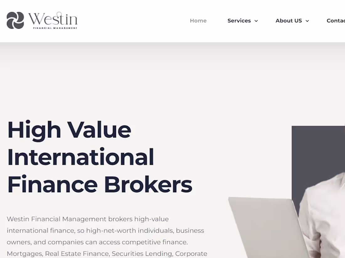 Cover image for http://westinfinance.com/
