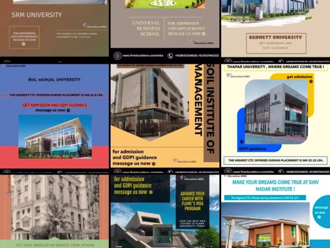 Cover image for Instagram content creator for educational website.