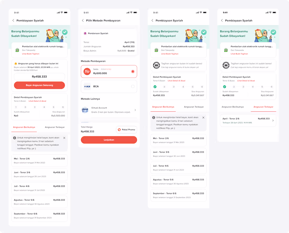 Cover image for Help User To Pay The Installment On Flip Lending Way Easier