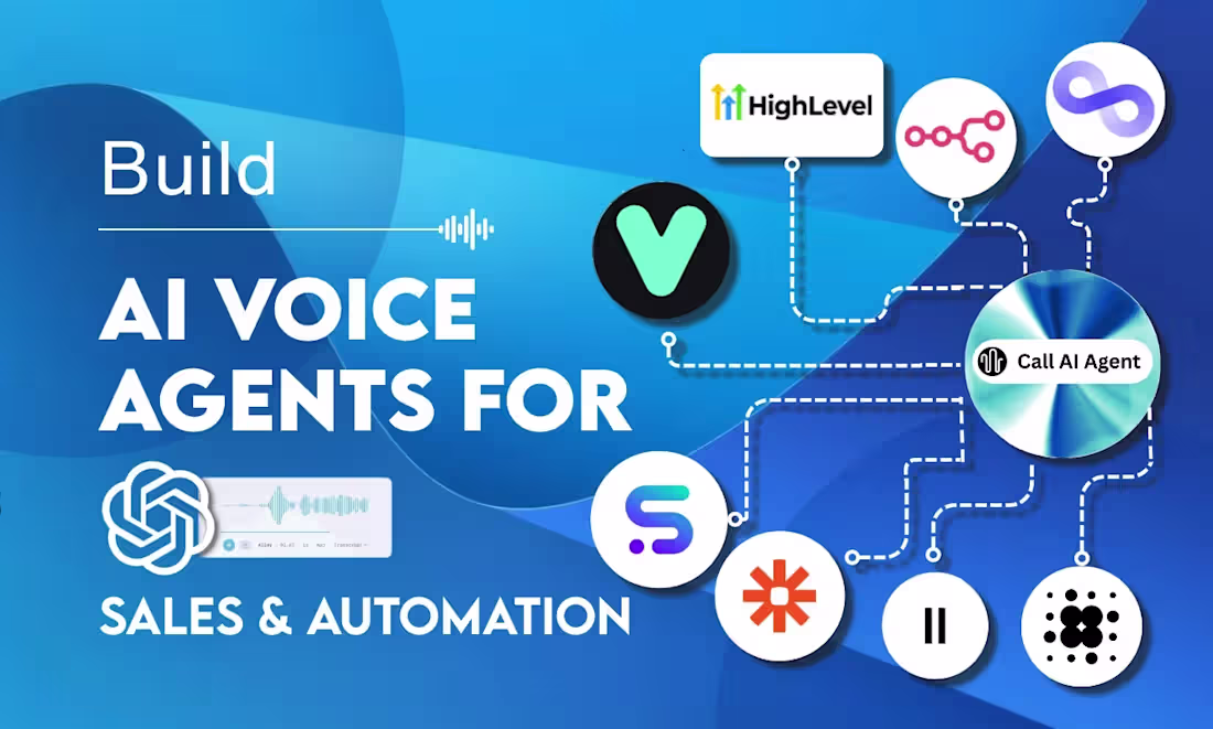 Cover image for AI-Voice agents using Vapi, Retell, Synthflow and Elevenlabs