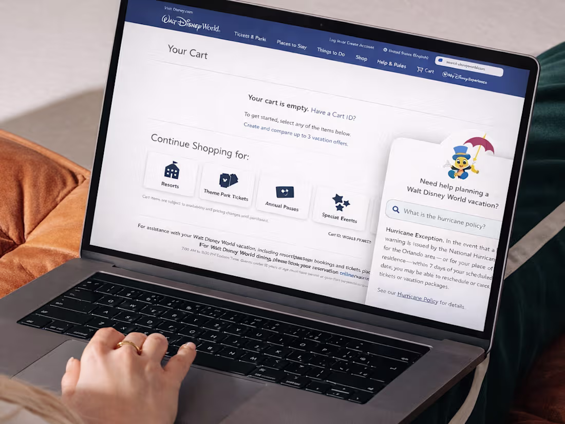 Cover image for Help Center Chat Redesign - Disney