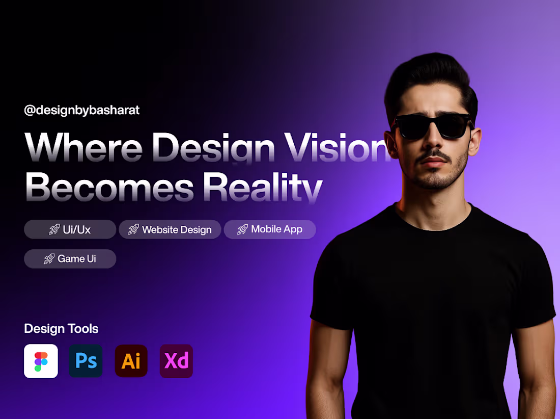 Cover image for Website,Mobile Application and Game UI design
