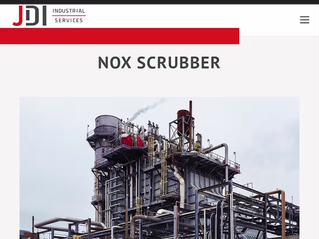 Cover image for NOx Scrubber - Webpage