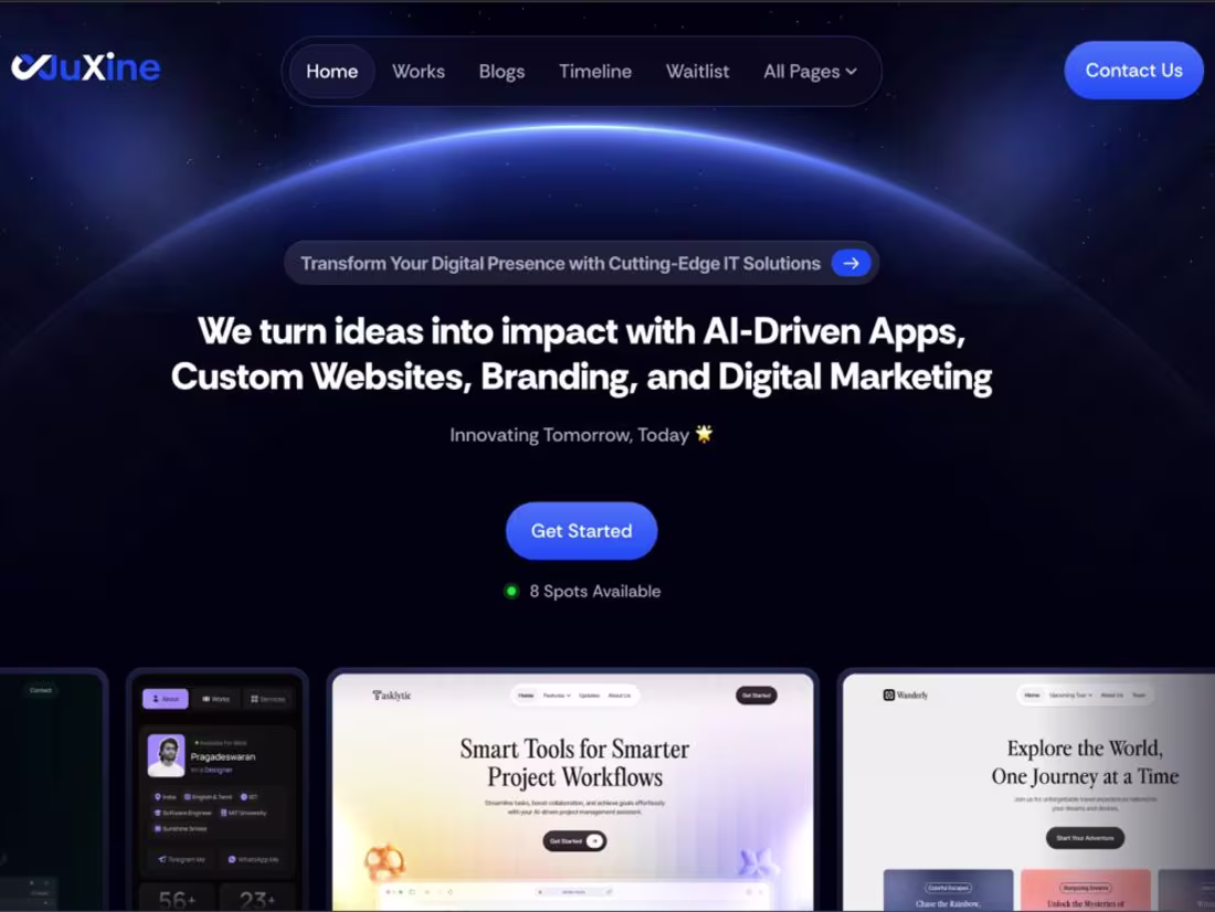 Cover image for Juxine — Website Design & Development in Framer - YouTube