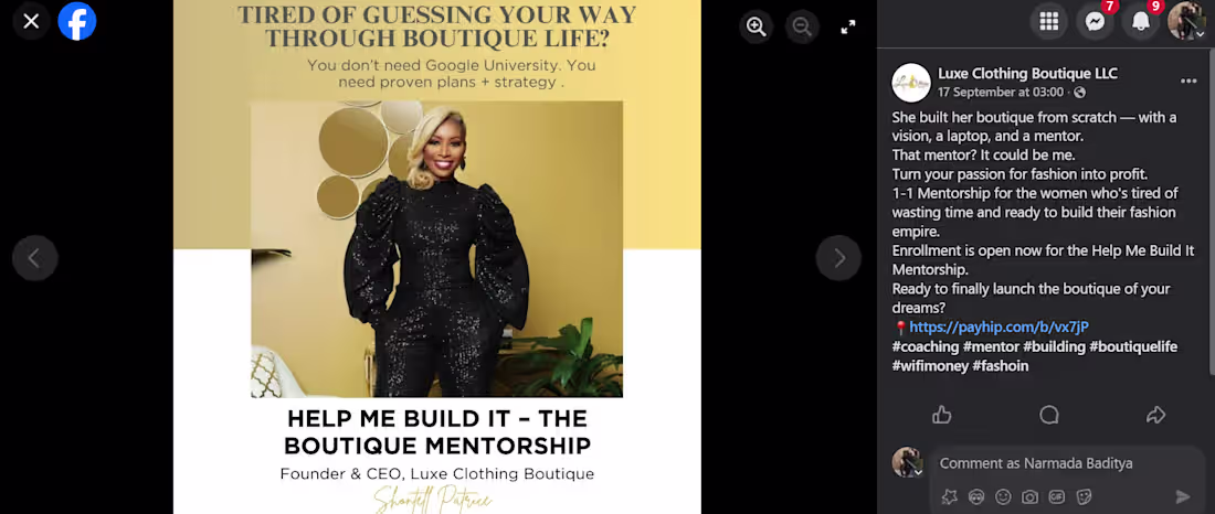 Cover image for Social Media Management for Fashion Brand