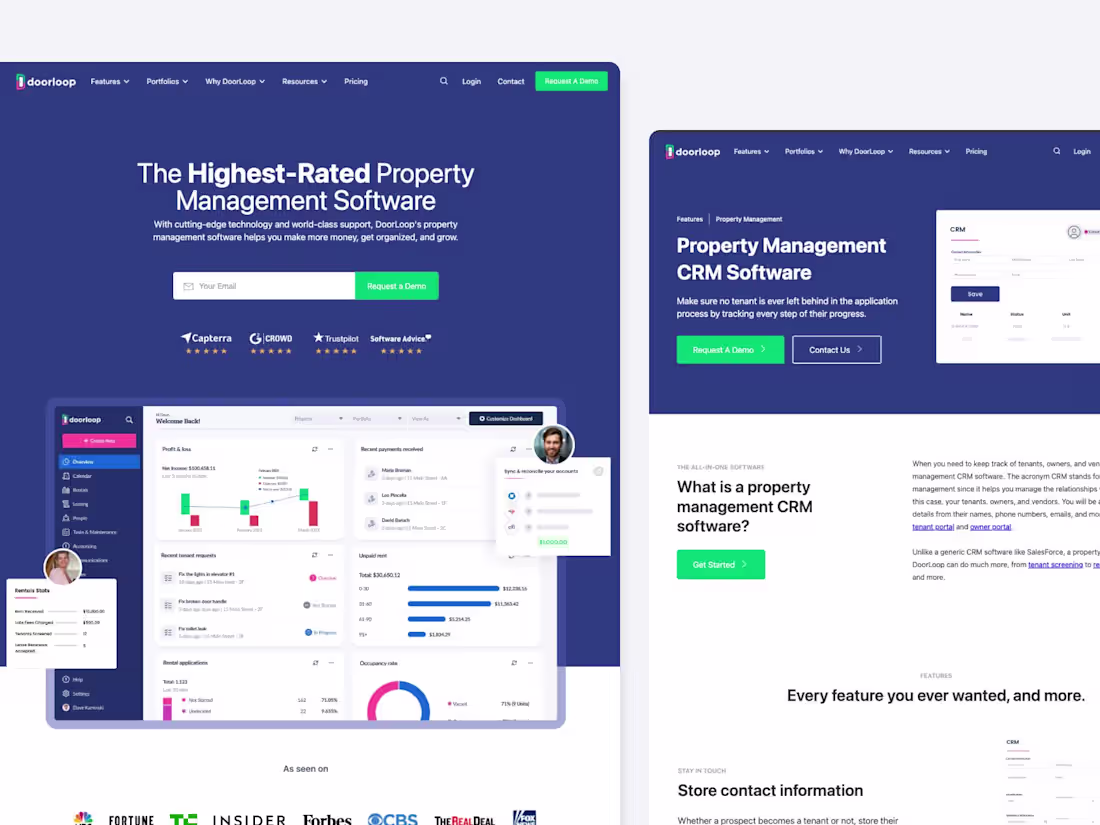 Cover image for Doorloop: Web Design, Webflow & Site Speed